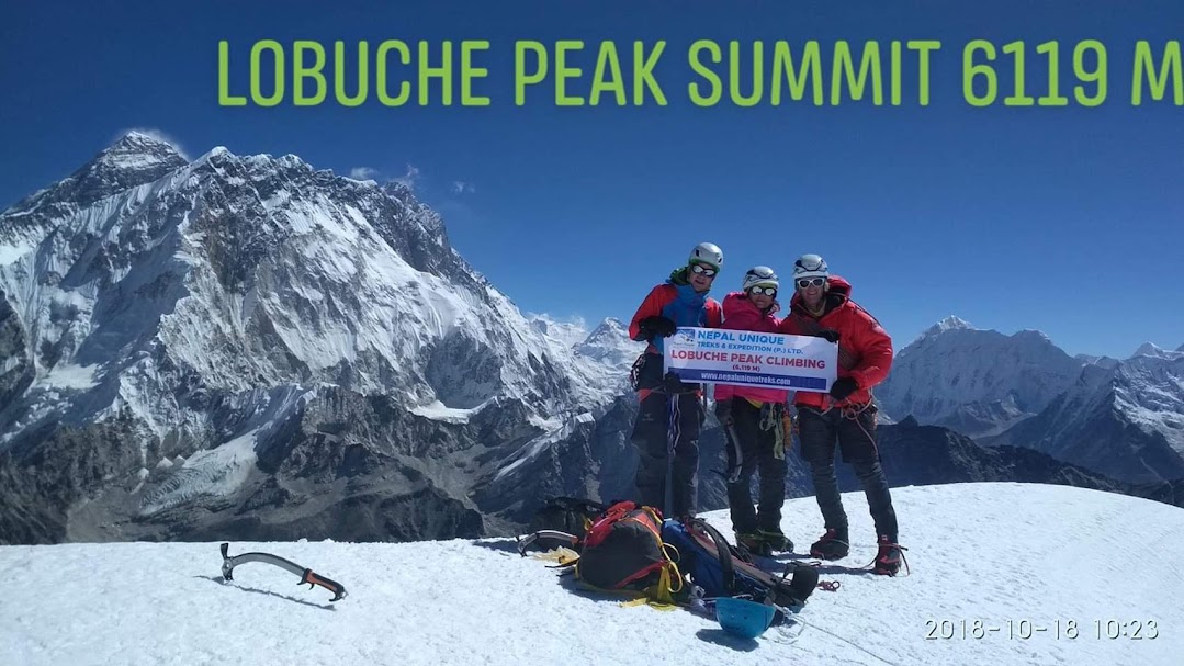 Everest Base Camp with Lobuche Peak Climbing